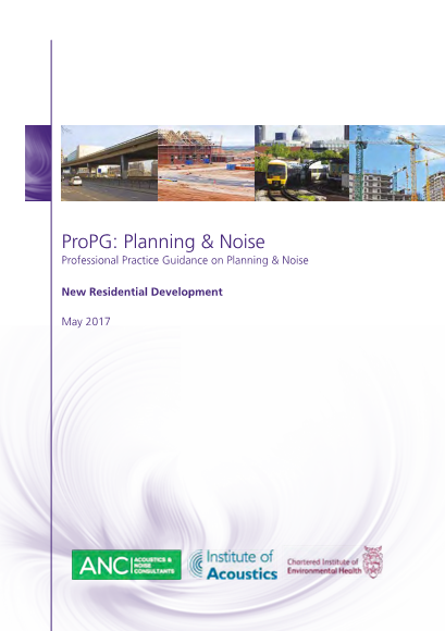 Planning Practice Guidance on Planning and Noise (ProPG) released